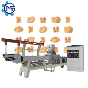 Textured Soy Protein Production Line for Vegetarian Meat Nugget Manufacturing