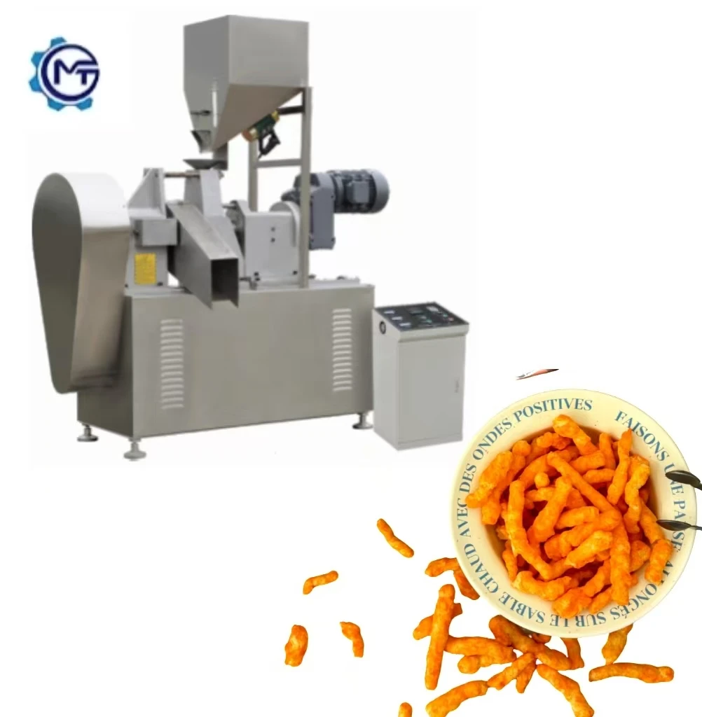 Corn Snacks Nik Naks Extruder Machinery Kurkure Making Machine for Industries