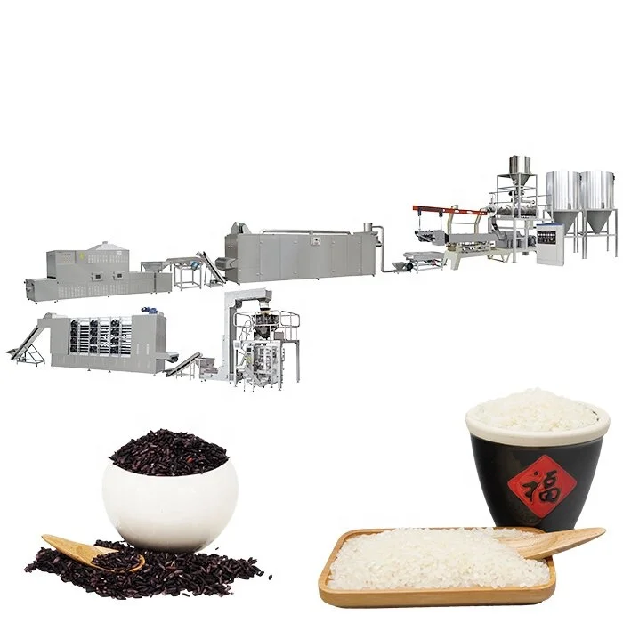 Stainless Steel Instant Rice Self Heating Rice Meal Minute Rice Making Machinery