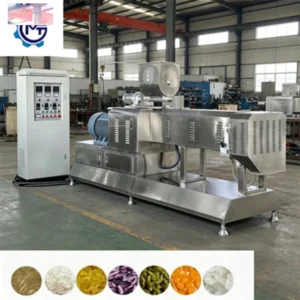 High Density Stable Sinking Fish Feed Extruder Twin Screw Aquatic Pellet Extrusion Processing Complete Equipment