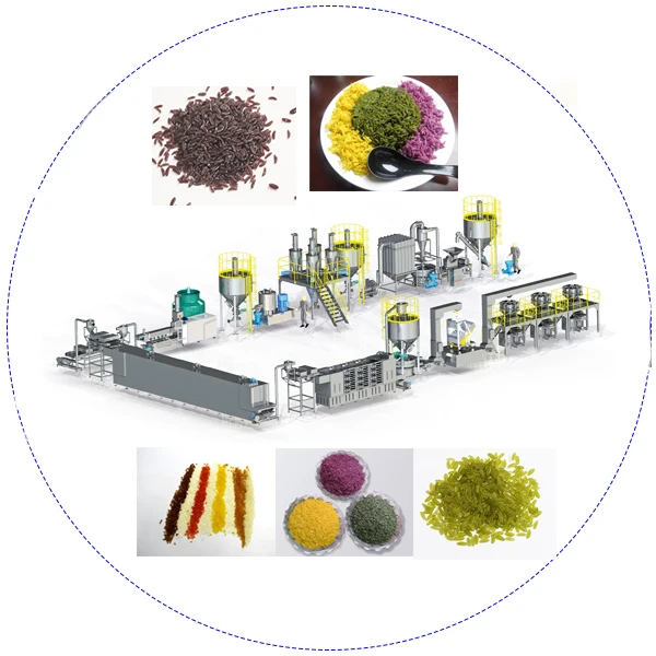Instant Rice/Nutritional Rice Food /Artificial Rice Processing Line/machine