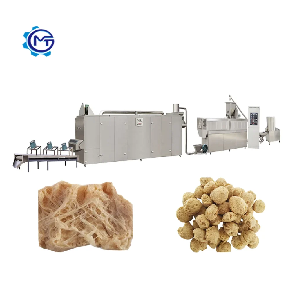 New High Efficiency Protein Production Line Plant Protein Equipment for Artificial Vegetarian Meat Processing Food Grade