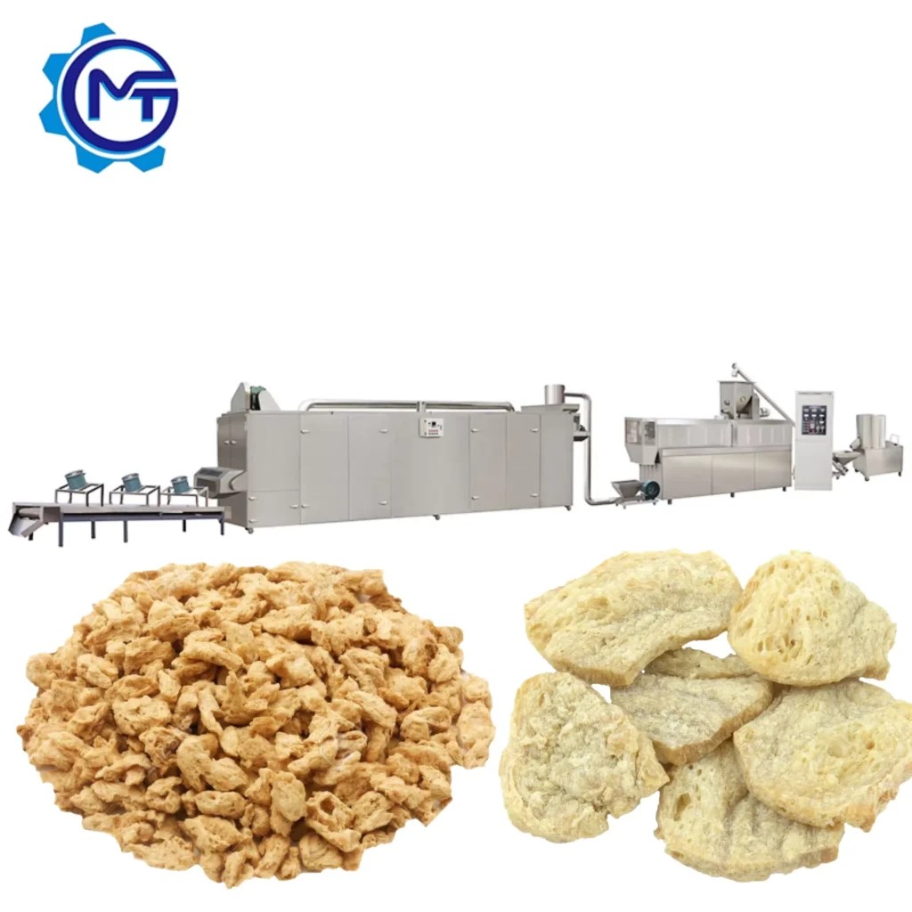 Meat Taste Textured Soybean Protein Processing Machine Vegetable Protein Soy Meat Making Machine