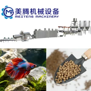 1.0-1.2t/h High Capacity Multi-Species Fish Feed Processing Line to Produce Fish Food
