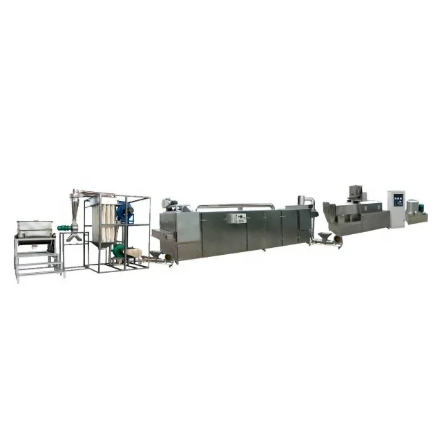 Automatic Modified Corn Starch Making Machine 304 Stainless Steel Gearbox High Efficiency Starch Processing Production Line