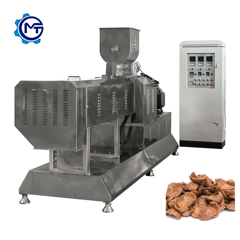 MT Cocoa Flour Puffed Breakfast Cereal Production Line-High Large Capacity Multi-Fuel (Steam/Gas/Electric) New Shandong Origin