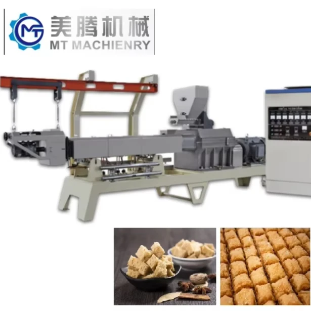 Vegetarian Beef Substitute Making Machine with Twin Screw Extruder