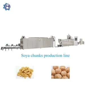 Soybean Protein Making Machine Automatic Soy Chunk Production Line