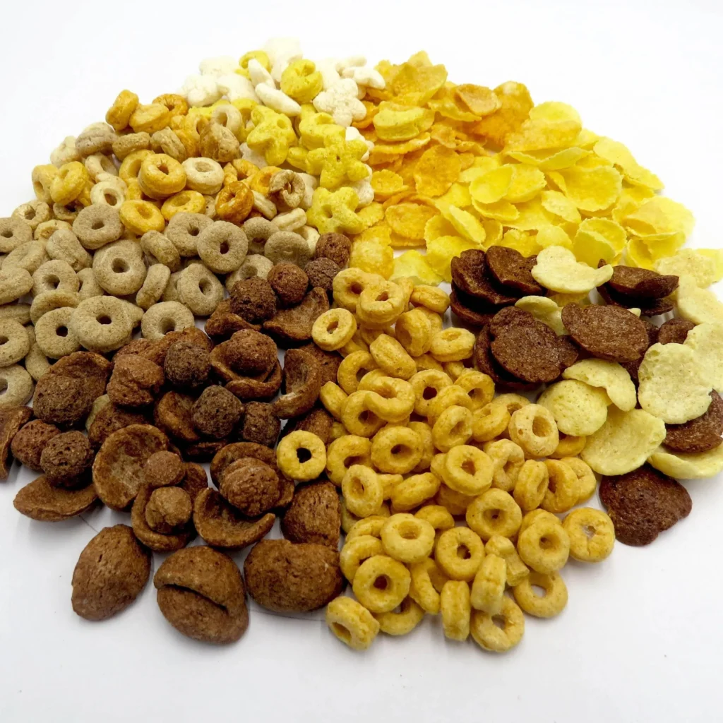 Full Automatic Crispy Maize Chocos Corn Flakes Breakfast Cereals Processing Production Line Industrial Equipment