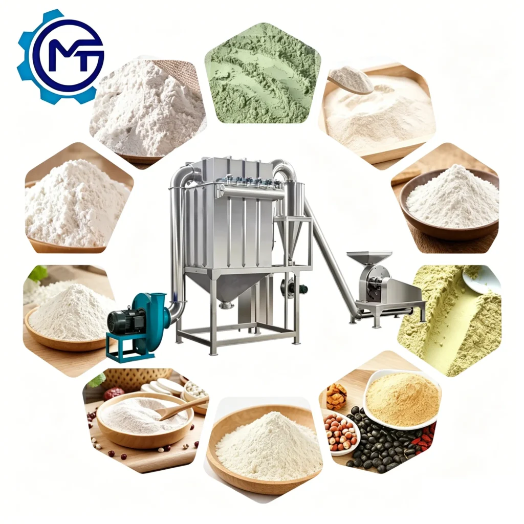 Compact Automatic Baby Cereal Nutrition Powder Production Line with 500kg/h Capacity and PLC Control