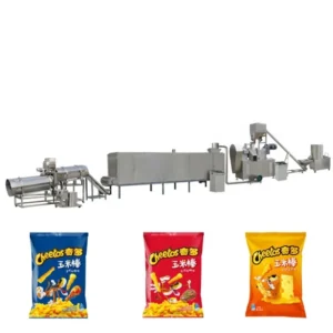New MT 120-350kg/h Fully Automatic Multifunctional Cheetos Kurkure Processing Line Electric Heat Source 304 Stainless Steel