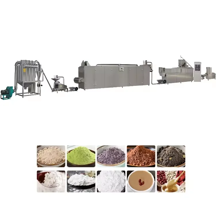 Healthy Baby Food Production Line Nutritional Powder Equipment for Baby Food Supplements for Flour Processing Machinery