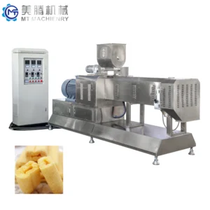 Stainless Steel Corn Puff Cake Making Machine Corn Snack Food Machines Top Selling Snacks Machine
