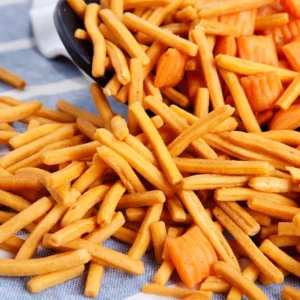 High Productivity Automatic Extruded Fried Sticks Wheat Flour Snacks Extruder New Condition Snack Food Process Line