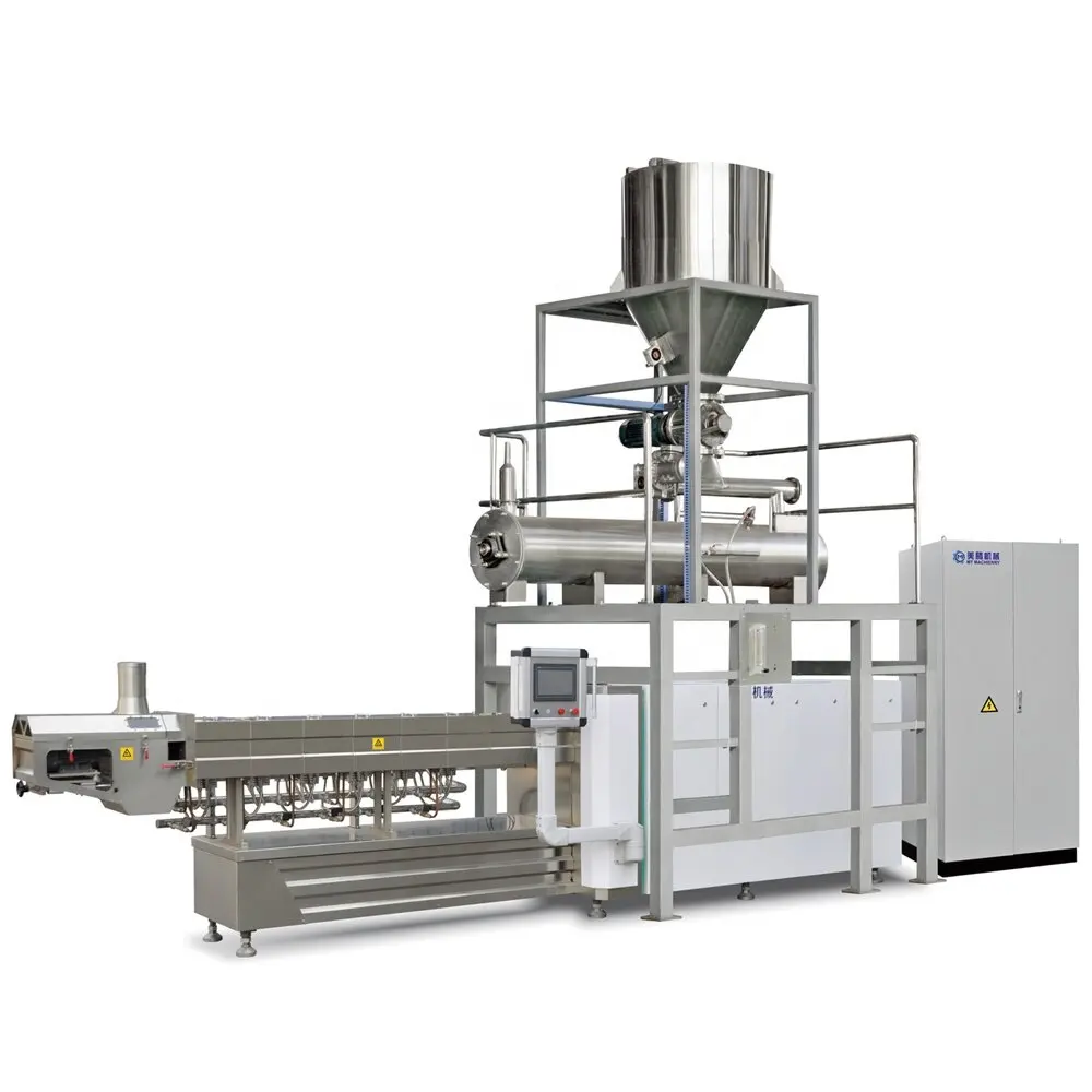 New Automatic 150-200kg/h Nimko Fried Pasta Snacks & Kurkure Making Machine Food Grade Stainless Steel High Productivity