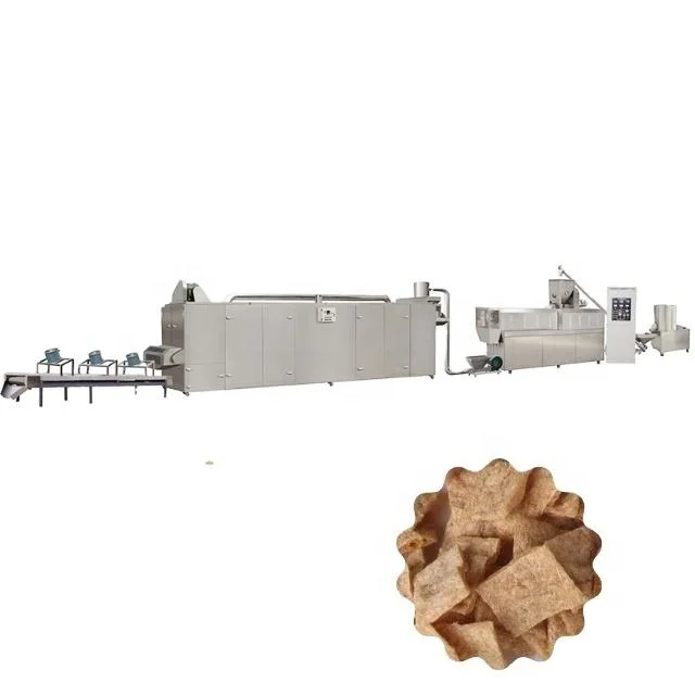 Single Screw Extruder to Make Textured Soybean Protein Meat Like Vegetable Protein
