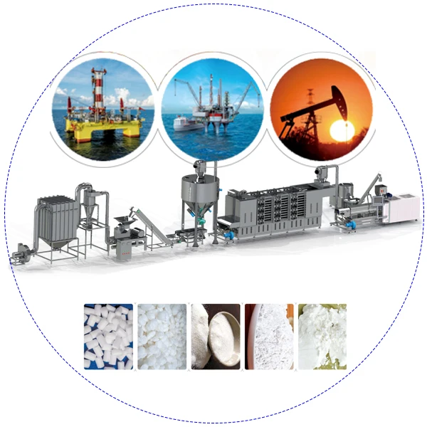 Automatic 304 Stainless Steel Modified Corn Starch Making Machine TWIN SCREW 500kg/h Capacity Starch Processing Production Line