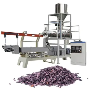 Purple Sweet Potato Artificial Rice Ectruder Processing Plant Nutritional Fortified Rice Production Line