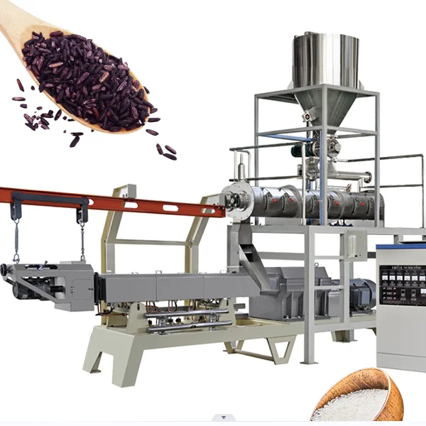 Fortified Rice Manufacturing Plant Nutritional Rice Making Machine Extruder
