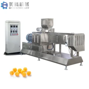 Puff Corn Snacks Food Line Puffed Rice Ball Production Making Equipment Machines
