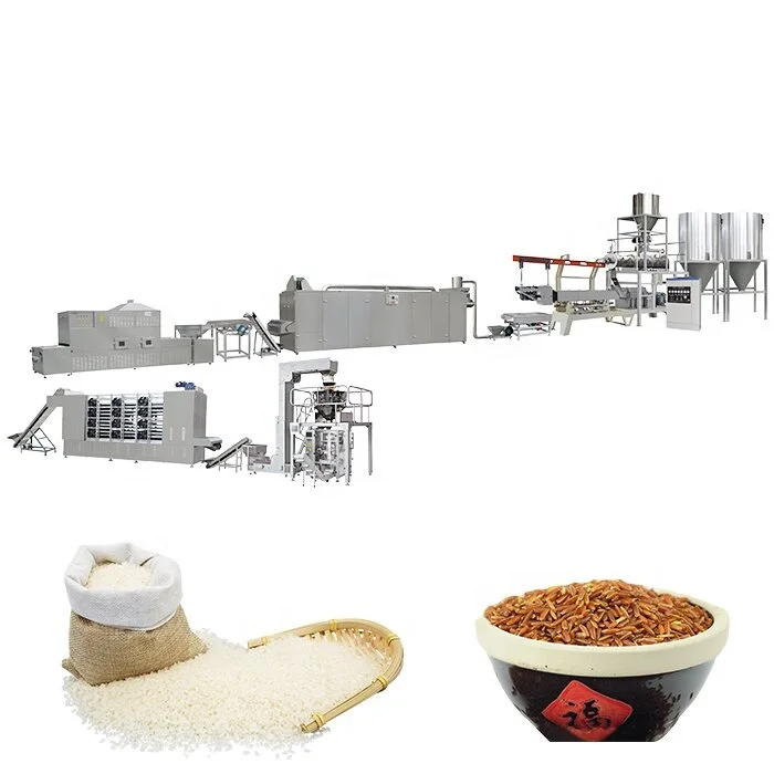 Automatic Fortified Rice and Instant Rice Factory Production Line
