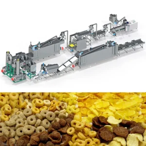 Corn Flakes Breakfast Cereal Production Line Making Machine Automatic