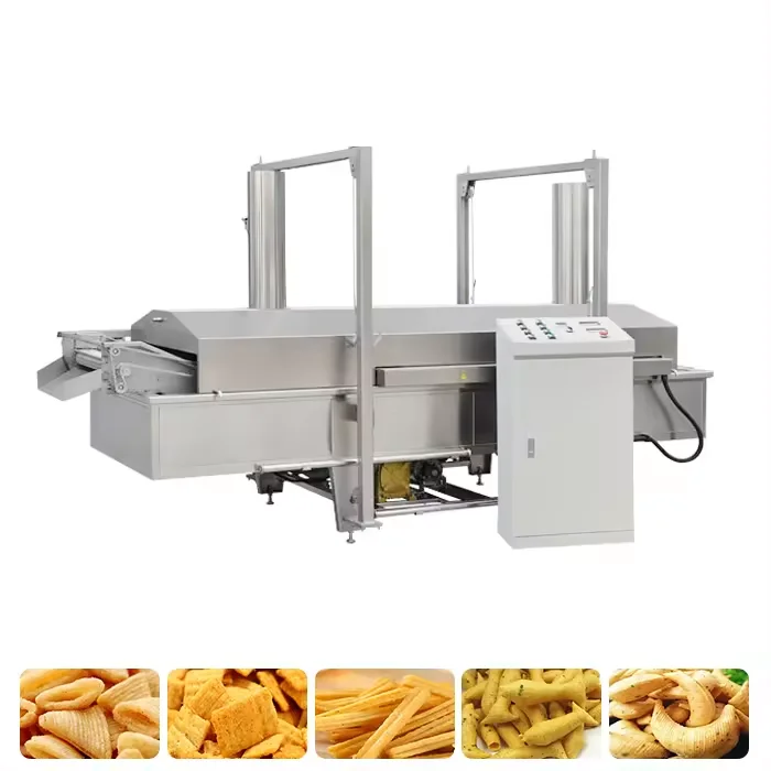 High Productivity New Automatic Fried Corn Machine Double Screw Snack Food Machinery for Crispy Chips Salad Bugles Other Snacks