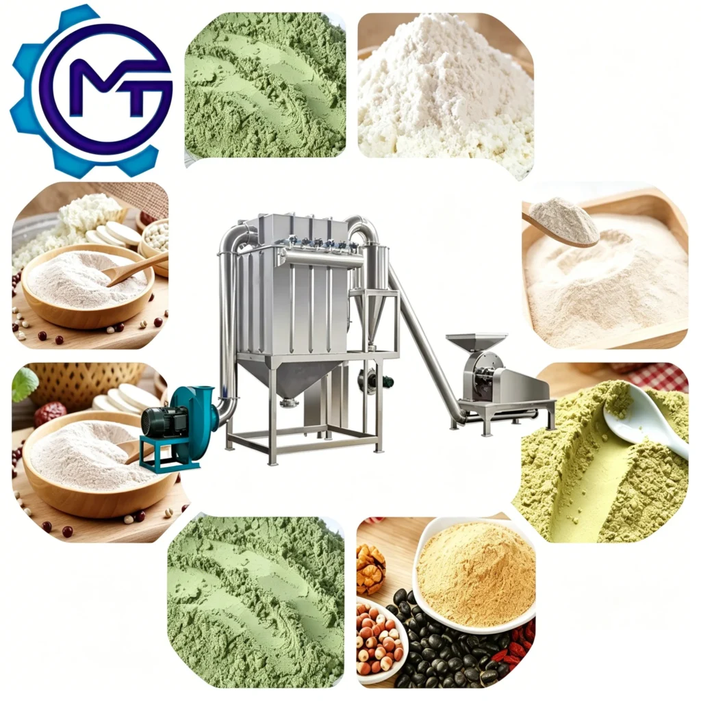 Automatic Iron Fortified Baby Rice Cereal Nutrition Powder Making Machine 500kg/h PLC Controlled