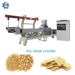 Textured Soybean Protein Extruder Plant Protein Processing Production Line TVP Making Machine