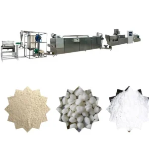 Pregelatinized Low-Cost Modified Starch Line – High-Efficiency Automated Starch Processing Machine