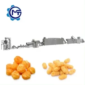 Sweet Puffed Rice Making Machine Stainless Steel Extruded Puff Snacks Ball Food Produce Machinery