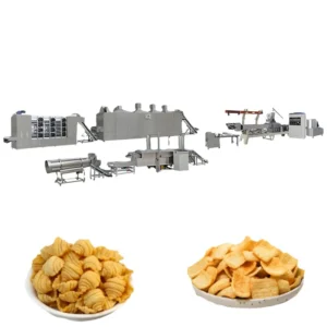 Hot Selling Puffed Ball Snacks Food Processing Line Fried Snacks Processing Line Corn Puff Snacks Machine