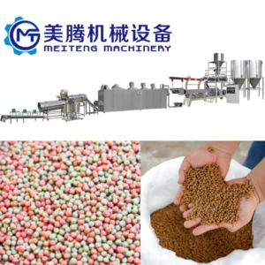 2-3t/h High Capacity Multi-Species Fish Feed Processing Line to Produce Fish Food