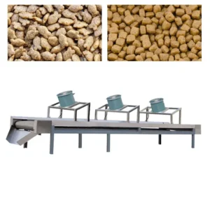 Full Automatic Pet Feed Production Line Large Twin Screw Grain Extrusion Machine