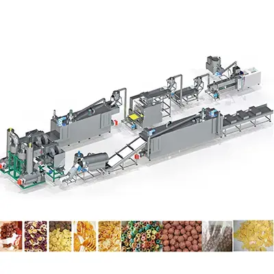 Breakfast Cereals Corn Flakes Making Machine