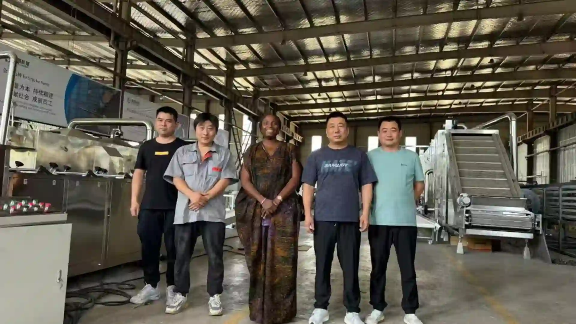 International customer tour