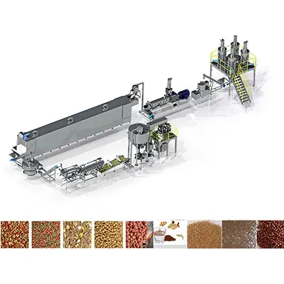 Floating Fish Feed Processing Line