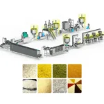 fortified rice processing line